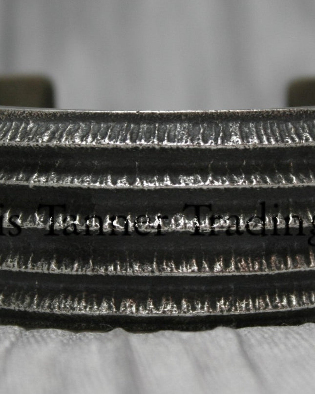 Harrison Jim Etched Sand Cast Bracelet