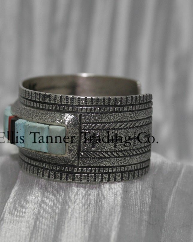 Harrison Jim Row Inlay Bracelet