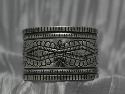 Harrison Jim Hand Stamped Cuff