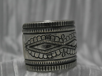 Harrison Jim Hand Stamped Cuff