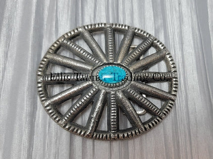 Harrison Jim Silver Cast Belt Buckle