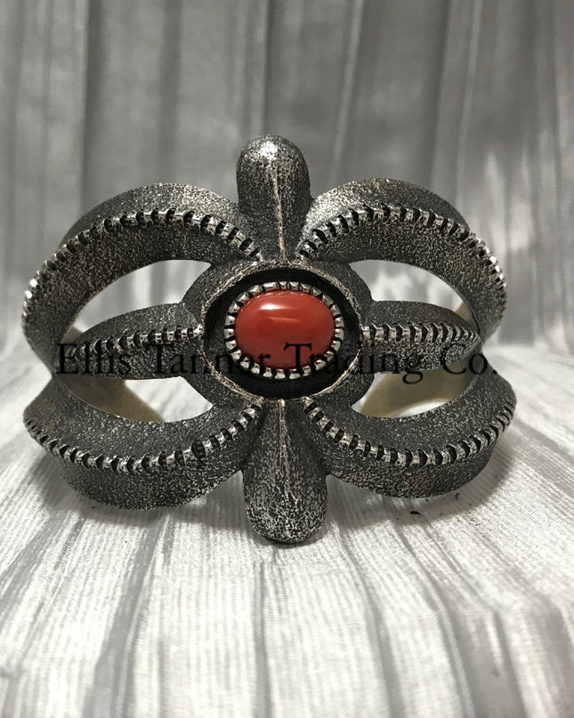 Harrison Jim Silver Coral Cutout