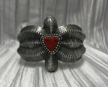 Load image into Gallery viewer, Harrison Jim Sandcast Coral Cuff
