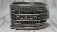 Load image into Gallery viewer, Harrison Jim with Morenci Turquoise Bracelet
