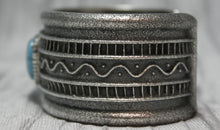 Load image into Gallery viewer, Harrison Jim with Morenci Turquoise Bracelet
