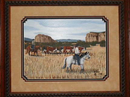 Fall Steer Sale by Dennis Arviso